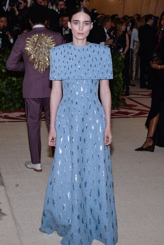 ROONEY MARA at MET Gala 2018 in New York 05/07/2018