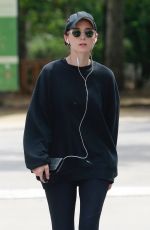 ROONEY MARA Out at Treepeople Park in Beverly Hills 05/26/2018