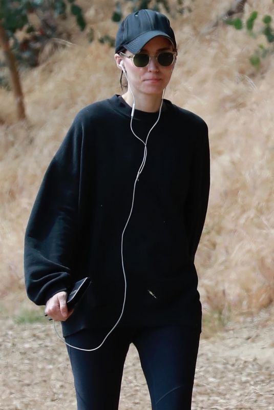 ROONEY MARA Out at Treepeople Park in Beverly Hills 05/26/2018