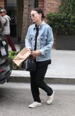 ROONEY MARA Out for Lunch at Cafe Gratitude in Beverly Hills 05/30/2018