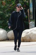 ROONEY MARA Out Hiking at Treepeople Park in Beverly Hills 05/26/2018