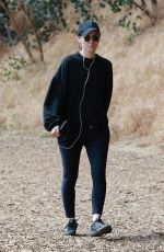 ROONEY MARA Out Hiking at Treepeople Park in Beverly Hills 05/26/2018
