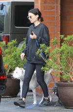 ROONEY MARA Out Hiking at Treepeople Park in Beverly Hills 05/26/2018
