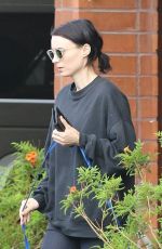 ROONEY MARA Out Hiking at Treepeople Park in Beverly Hills 05/26/2018