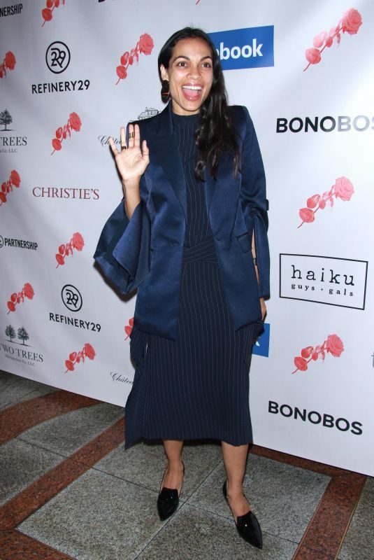 ROSARIO DAWSON at Lower Eastside Girls Club Spring Fling in New York 05/16/2018