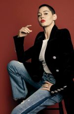ROSE MCGOWAN in The Hollywood Reporter, May 2018 Issue