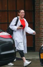 ROSE MCGOWAN Leaves Her Hotel in New York 05/22/2018