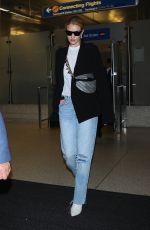 ROSIE HUNTINGTON-WHITELEY at Los Angeles International Airport 05/11/2018
