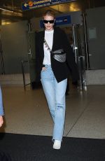 ROSIE HUNTINGTON-WHITELEY at Los Angeles International Airport 05/11/2018