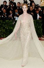 ROSIE HUNTINGTON-WHITELEY at MET Gala 2018 in New York 05/07/2018
