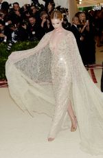 ROSIE HUNTINGTON-WHITELEY at MET Gala 2018 in New York 05/07/2018