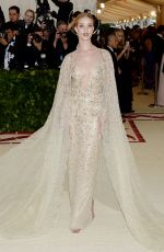 ROSIE HUNTINGTON-WHITELEY at MET Gala 2018 in New York 05/07/2018