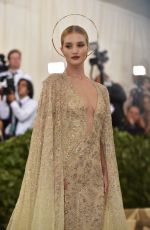 ROSIE HUNTINGTON-WHITELEY at MET Gala 2018 in New York 05/07/2018