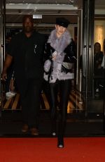ROSIE HUNTINGTON-WHITELEY Leaves Her Hotel in New York 05/06/2018