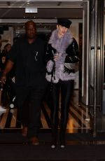 ROSIE HUNTINGTON-WHITELEY Leaves Her Hotel in New York 05/06/2018