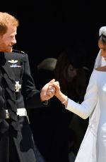 Royal Wedding of MEGHAN MARKLE and Prince Harry at Windsor Castle 05/19/2018