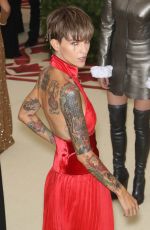 RUBY ROSE at MET Gala 2018 in New York 05/07/2018