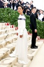 RUTH NEGGA at MET Gala 2018 in New York 05/07/2018