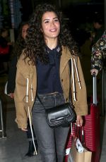 SABRINA OUAZANI Arrives at Airport in Nice 05/14/2018