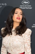 SALMA HAYEK at Kering Women in Motion Photocall at Cannes Film Festival 05/13/2018