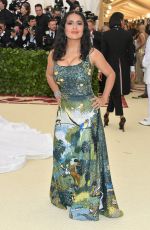 SALMA HAYEK at MET Gala 2018 in New York 05/07/2018