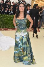 SALMA HAYEK at MET Gala 2018 in New York 05/07/2018