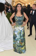 SALMA HAYEK at MET Gala 2018 in New York 05/07/2018