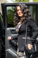 SALMA HAYEK Leaves Her Hotel in New York 05/05/2018