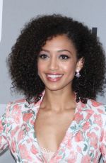 SAMANTHA LOGAN at CW Network Upfront Presentation in New York 05/17/2018