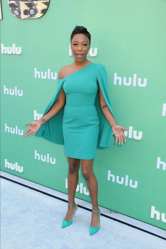 SAMIRA WILEY at Hulu Upfront Presentation in New York 05/02/2018