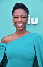 SAMIRA WILEY at Hulu Upfront Presentation in New York 05/02/2018