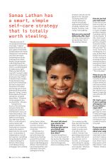 SANAA LATHAN in Health Magazine, June 2018 Issue