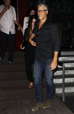 SANDRA BULLOCK and Bryan Randall at Roku Sushi in West Hollywood 05/18/2018