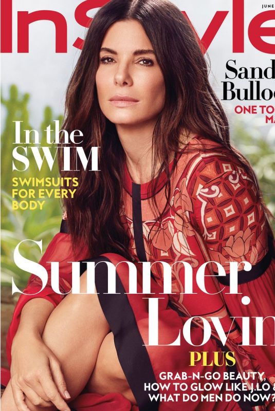 SANDRA BULLOCK for Instyle Magazine, June 2018