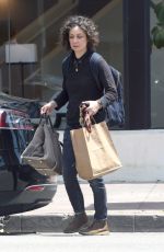 SARA GILBERT Out and About in Los Angeles 05/06/2018