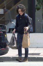 SARA GILBERT Out and About in Los Angeles 05/06/2018