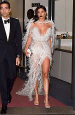 SARA SAMPAIO Leaves Her Hotel in Cannes 05/15/2018