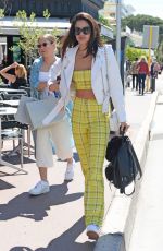 SARA SAMPAIO Out and About in Cannes 05/15/2018