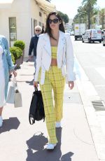 SARA SAMPAIO Out and About in Cannes 05/15/2018