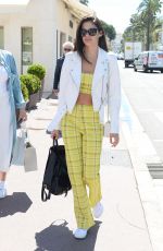 SARA SAMPAIO Out and About in Cannes 05/15/2018