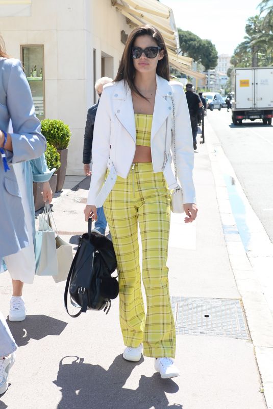 SARA SAMPAIO Out and About in Cannes 05/15/2018