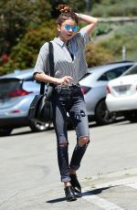 SARAH HYLAND Heading to a Tanning Salon in Los Angeles 05/03/2018