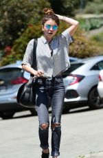 SARAH HYLAND Heading to a Tanning Salon in Los Angeles 05/03/2018