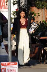 SARAH HYLAND on the Set of Her New Comedy in Hollywood 05/23/2018