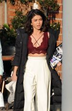 SARAH HYLAND on the Set of Her New Comedy in Hollywood 05/23/2018
