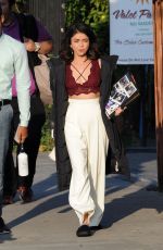 SARAH HYLAND on the Set of Her New Comedy in Hollywood 05/23/2018