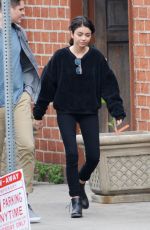 SARAH HYLAND on the Set of The Wedding Year in Hollywood 05/25/2018