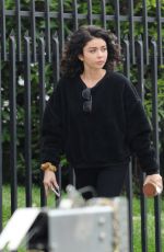 SARAH HYLAND on the Set of The Wedding Year in Hollywood 05/25/2018