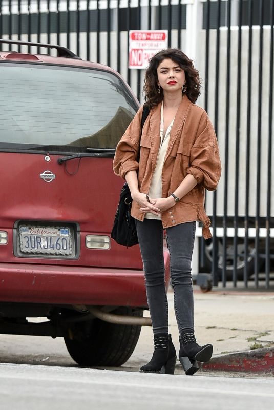 SARAH HYLAND Out and About in Los Angeles 05/30/2018