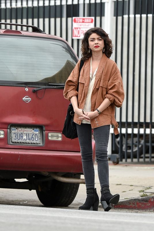 SARAH HYLAND Out and About in Los Angeles 05/30/2018